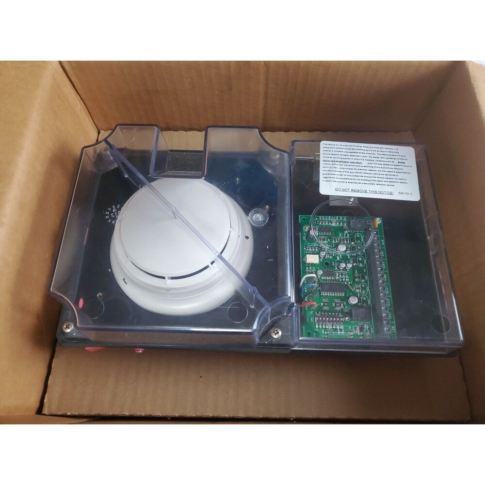 Simplex Air Duct Smoke Detector Fire Alarm Read